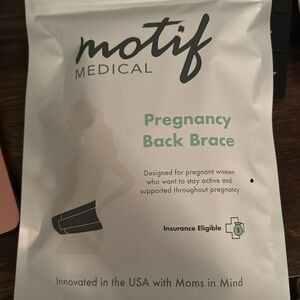 NWT Motif medical pregnancy support band maternity